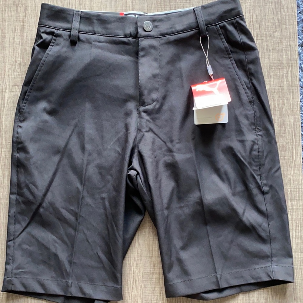 Black Puma golf shorts size 28